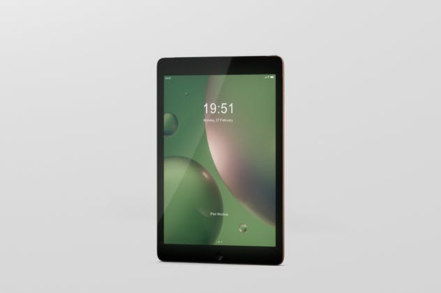 iPad平板电脑屏幕设备样机 Tablet Screen Mockup插图(7)