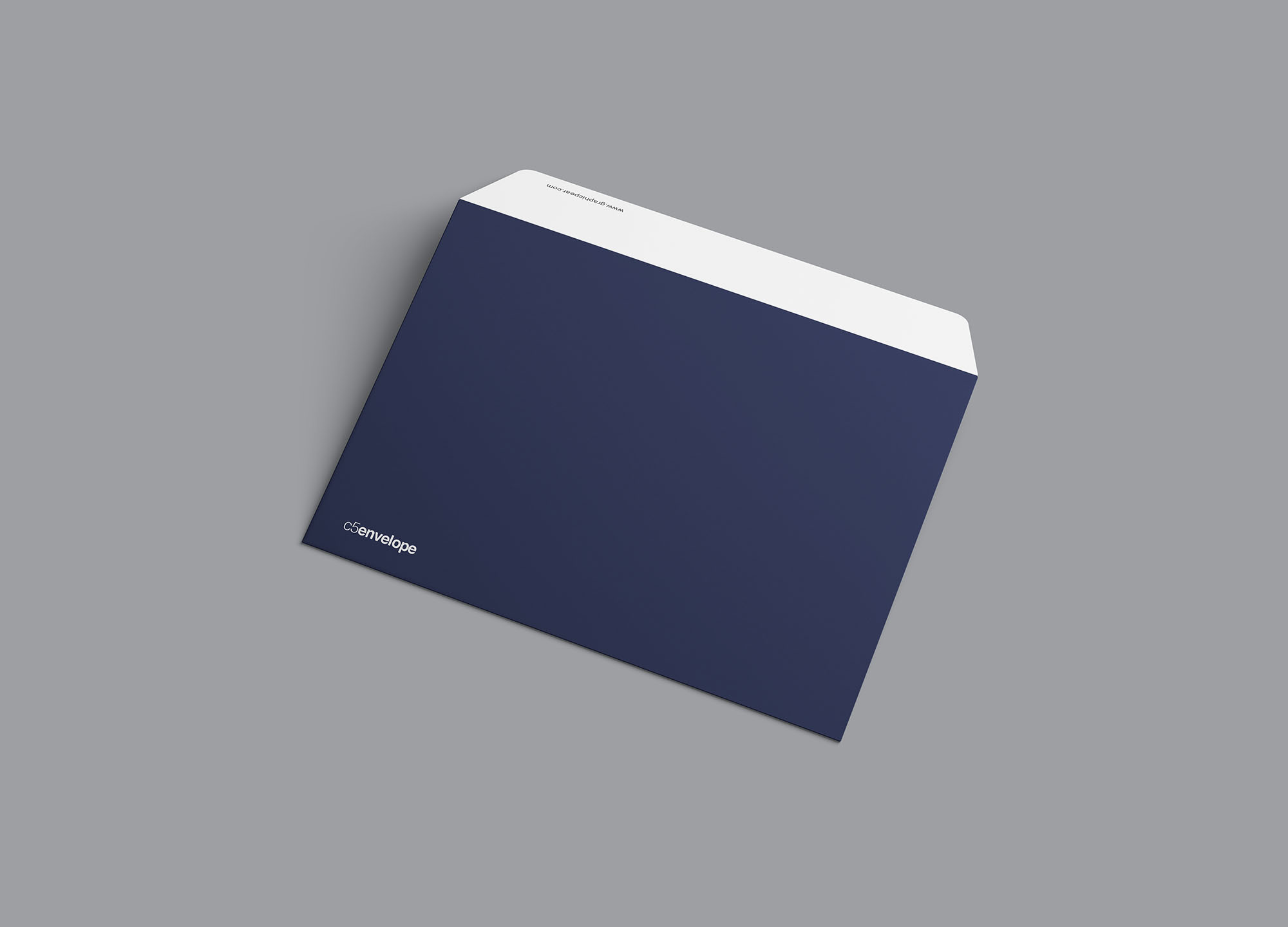 C5尺寸大小信封设计样机模板 C5 Envelope Mockup插图(4)
