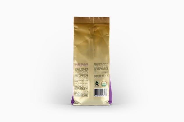 咖啡豆袋装外观设计样机 Coffee Bag Packaging Mockup插图(7)