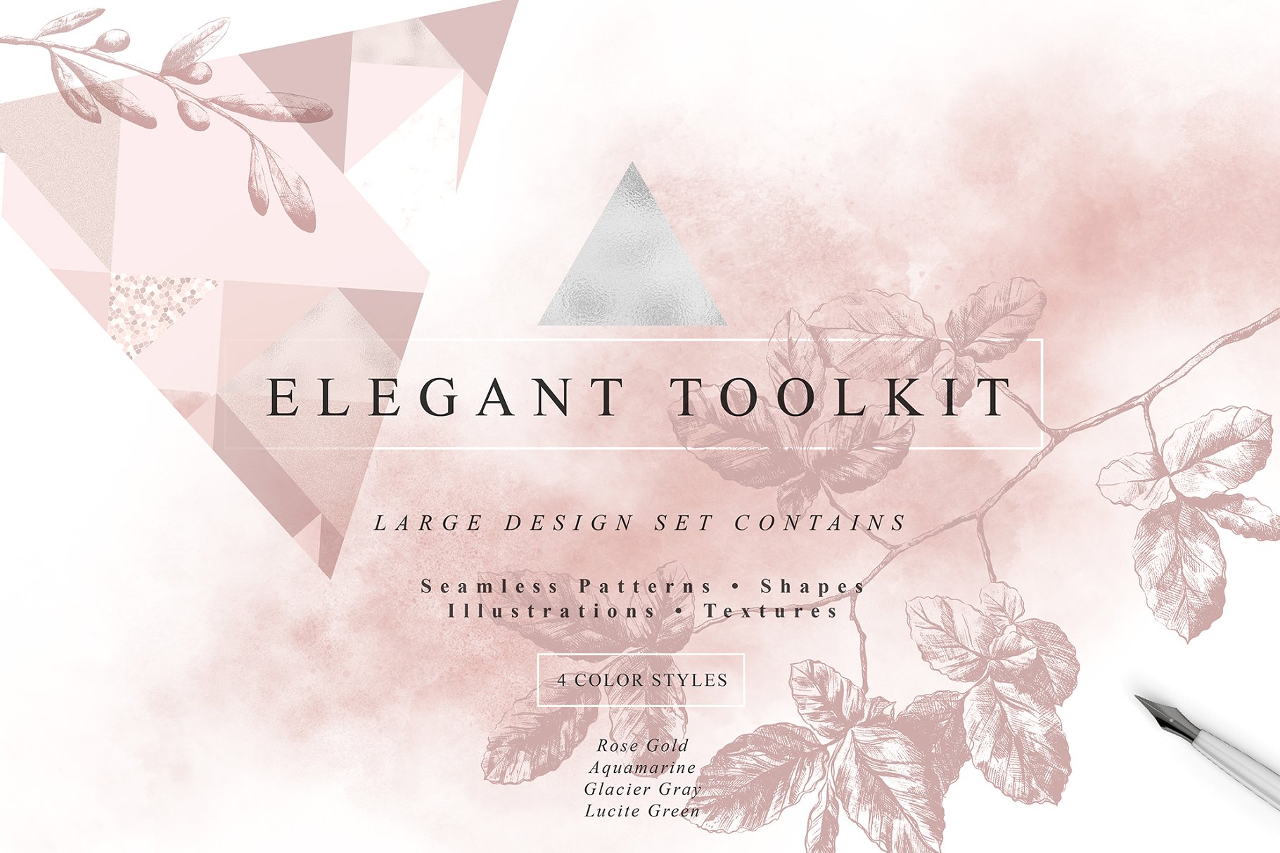 大理石金属纹理合集 Elegant Toolkit Pro插图