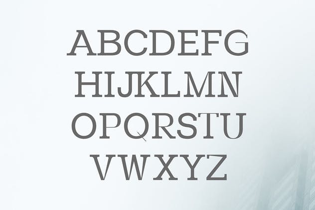 现代时尚优雅圆形衬线字体家族 Paulose Modern Serif Font Family插图(1)