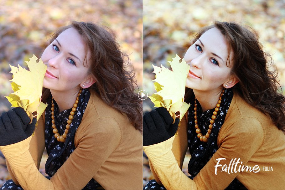 秋天的气息照片特效处理PS动作 Falltime – Autumn Photoshop Actions插图(6)