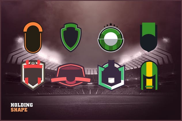 体育运动品牌&球队队徽Logo设计模板合集v1 Sports Logo Creator V1插图(4)