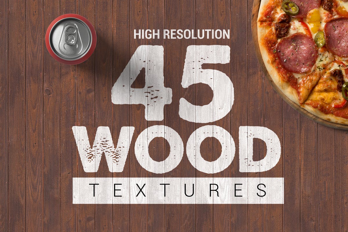 45款真实实木木纹肌理背景素材v1 45 Wood Textures插图