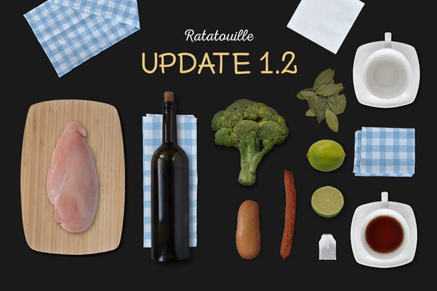 厨房美味美食场景设计套件 Ratatouille: Delicious Scene Creator插图(14)