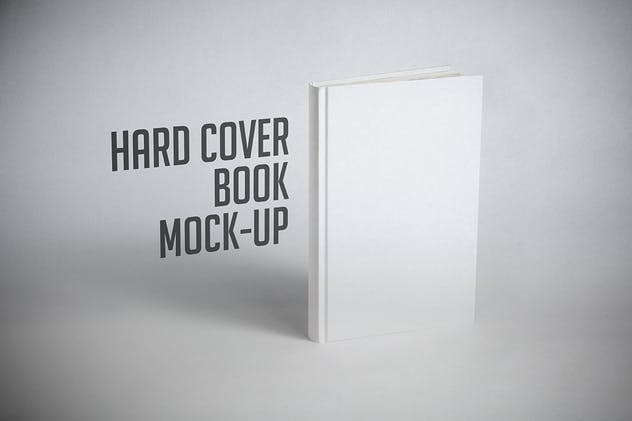 精装硬封书籍样机模板 Hardcover Book Mock-up插图(8)