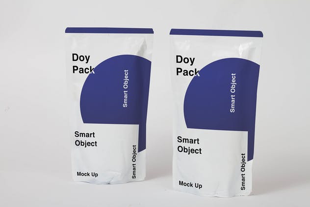 食品包装设计样机模板 Doy Pack Bag Mock Up插图(2)
