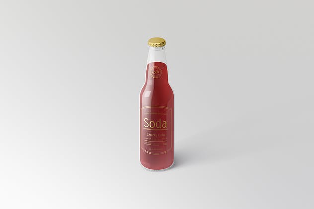 苏打饮料瓶包装样机v1 Soda Drink Bottle Packaging Mock-Ups Vol.1插图(12)