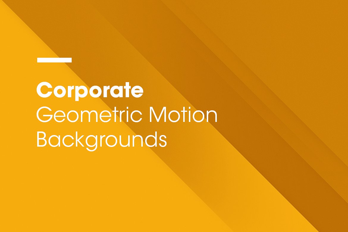 抽象几何背景v2 Corporate | Motion Backgrounds | V02插图(3)