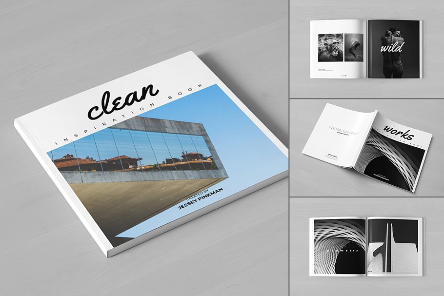 20款创意画册企业文宣手册模板 Big Bundle – 20 Creative Brochures插图(18)
