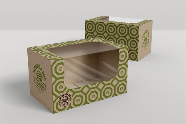 快餐食品包装样机v5 Fast Food Boxes Vol.5: Take Out Packaging Mockups插图(7)