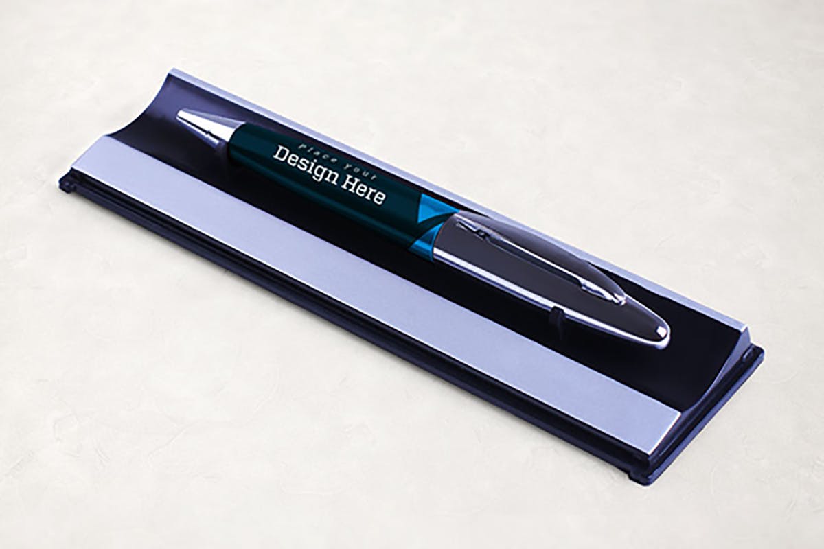 钢笔盒包装样机模板v5 Pen Box Mock Up V.5插图