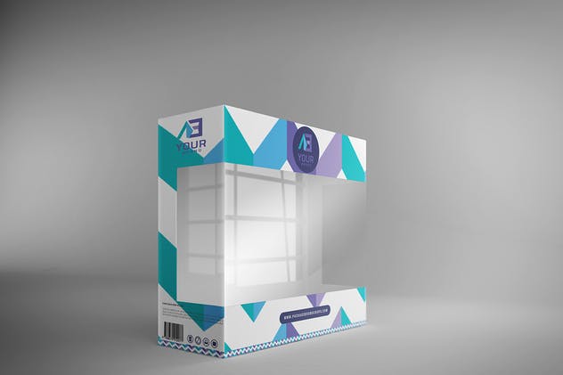 抽拉式包装盒样机模板 Package Box Mockups Vol2插图(9)