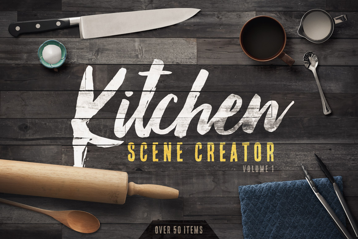 特别推荐：厨房摄影高清展示样机 Kitchen Scene Creator Volume 1插图