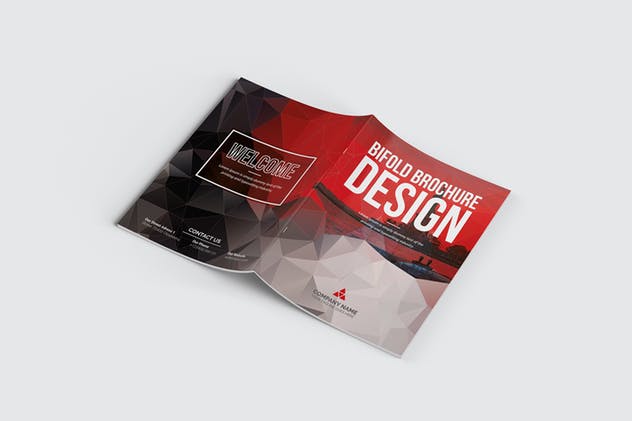 企业画册策划方案设计模板 Bifold Brochure插图(1)