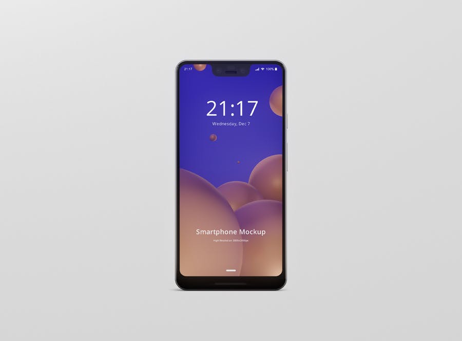 谷歌智能手机Pixel 3 XL屏幕预览样机模板 Smart Phone Mockup Pixel 3 XL插图(12)