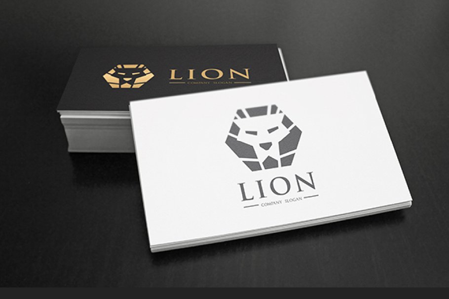 狮子图形Logo模板 Lion Logo插图(2)