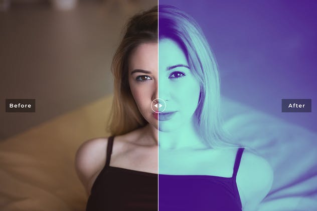 一款后期照片处理双色调专业效果Photoshop动作 Duotone Pro Photoshop Actions插图(2)