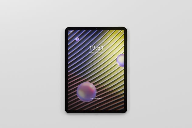 iPad Pro平板电脑屏幕设备样机 Pad Pro Tablet Screen Mockup插图(7)