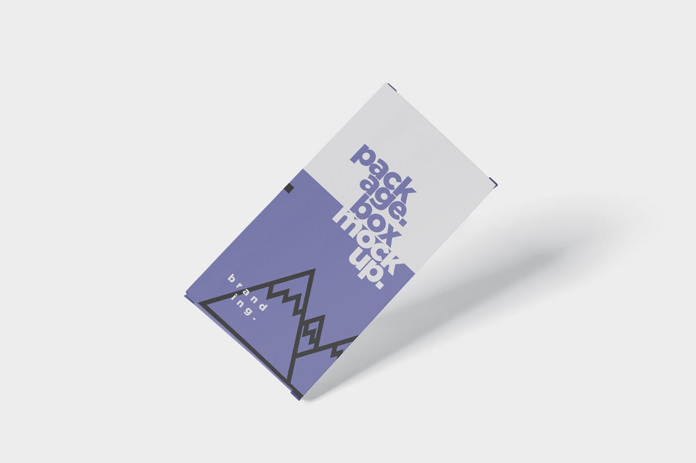 扁平矩形巧克力条/块包装盒外观设计样机 Package Box Mock-Up – Flat Rectangle Shape插图(5)