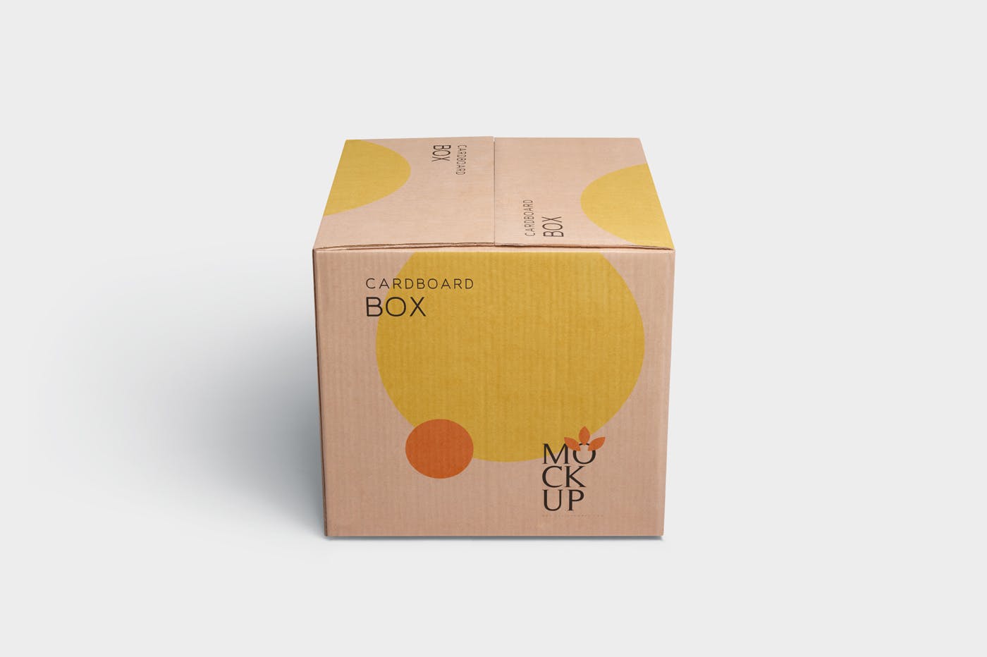 纸箱设计印刷效果图多角度预览样机 4 Cardboard Box Mockups插图(2)