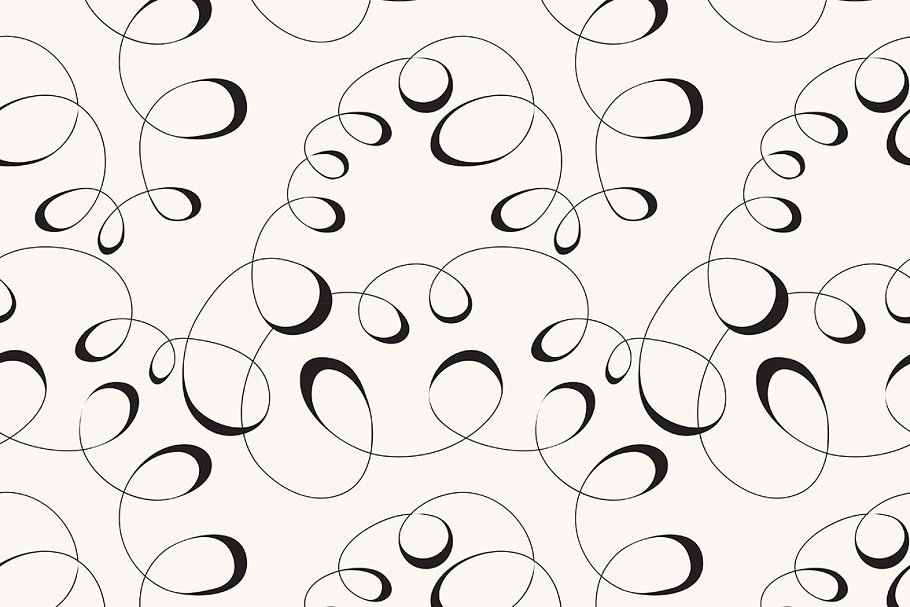 花式图案无缝纹理集 Fancy Seamless Patterns Set插图(2)