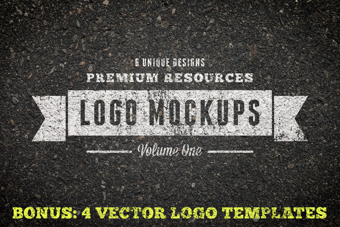 复古 Logo 展示样机模版 Vintage Logo Mockups Volume 1插图