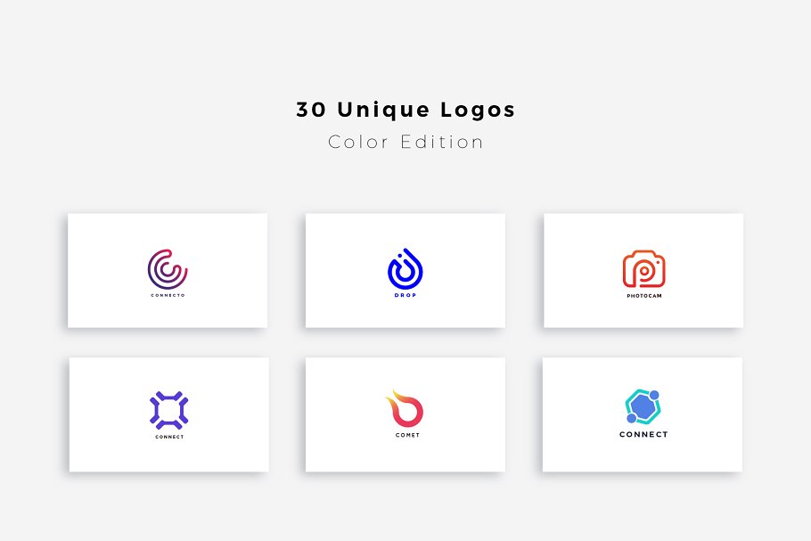 30个独特的预制Logo模板合集 30 Unique Premade Logos Pack插图(2)