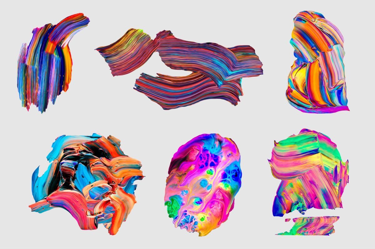 创意抽象纹理系列：抽象液态画工具包（纹理、模板、笔刷&教材）Abstract Paint Toolbox [3.12GB]插图(11)