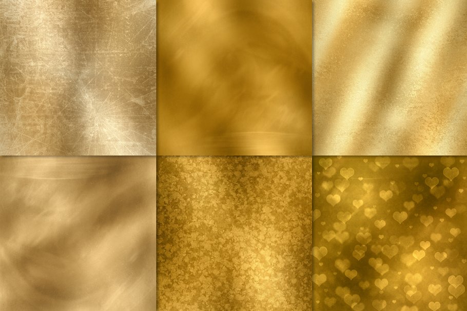 240+金色风格背景纹理合集[2.02GB] 240+ Gold Background Texture Pack插图(14)
