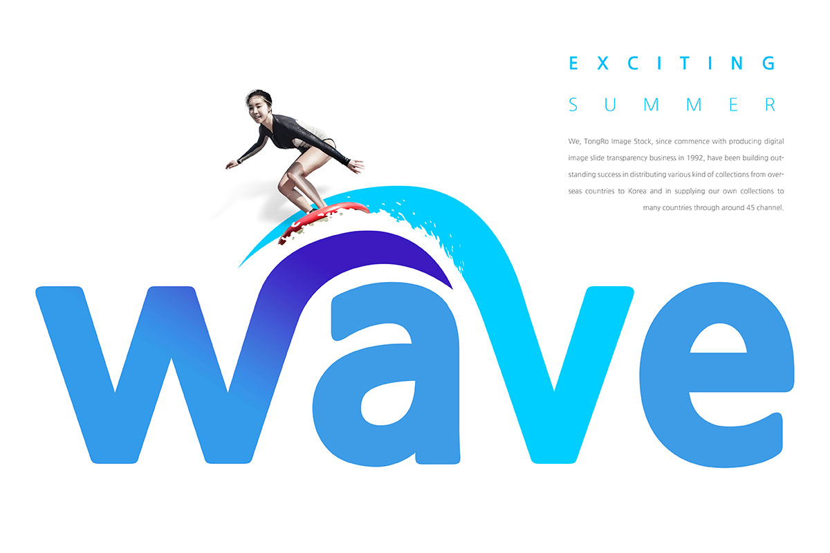 夏季海滩冲浪运动宣传海报设计素材插图