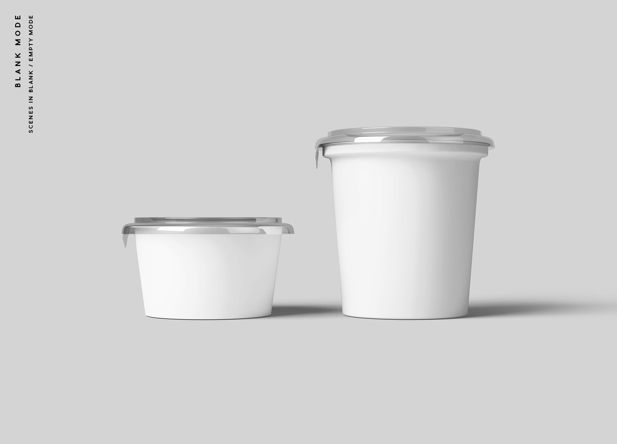 酸奶杯设计效果图样机模板 Yogurt Package Mockup插图(10)