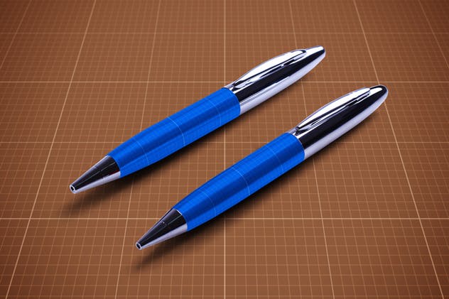 钢笔签字笔文具包装外光样机v4 Pen Box Mock Up V.4插图(8)