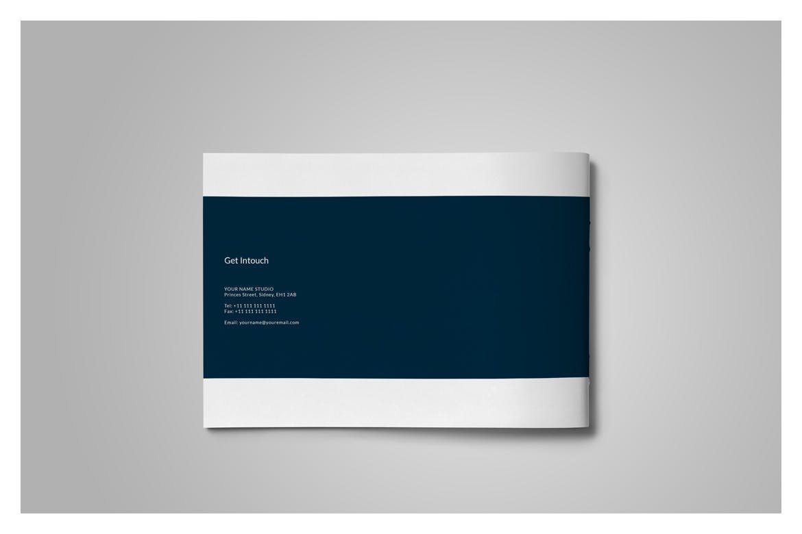 简约设计风格产品目录画册设计模板 Simple Brochure Catalog插图(12)