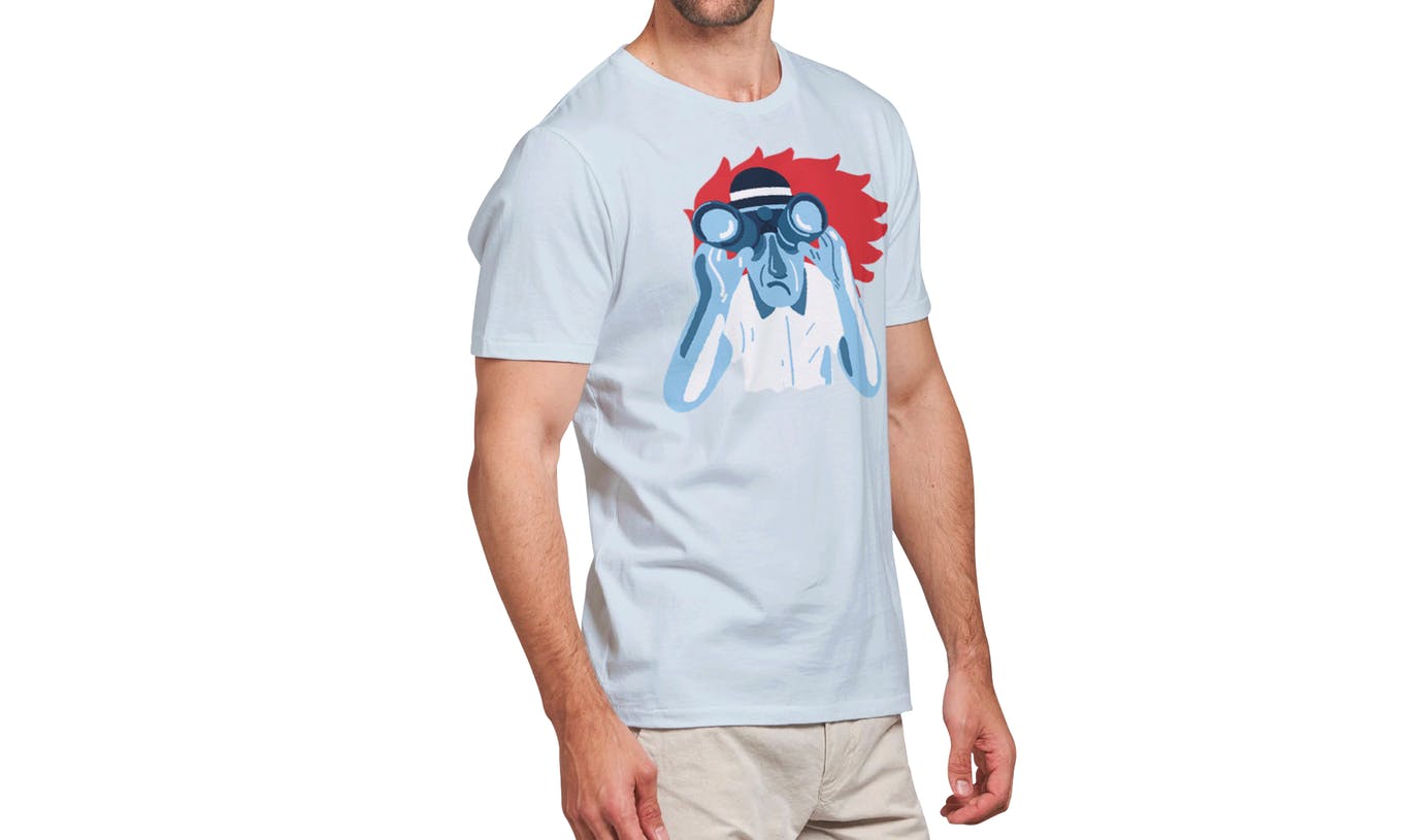 男士T恤设计模特上身正反面效果图样机模板v3 T-shirt Mockup 3.0插图(12)
