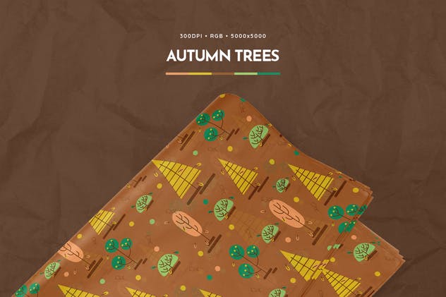 “您好,秋天”无缝图案纹理合集 Hello Autumn Seamless Patterns插图(3)