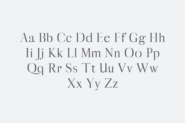 一套非常漂亮的现代英文衬线字体家族 Myron Serif Fonts Family Pack插图(1)