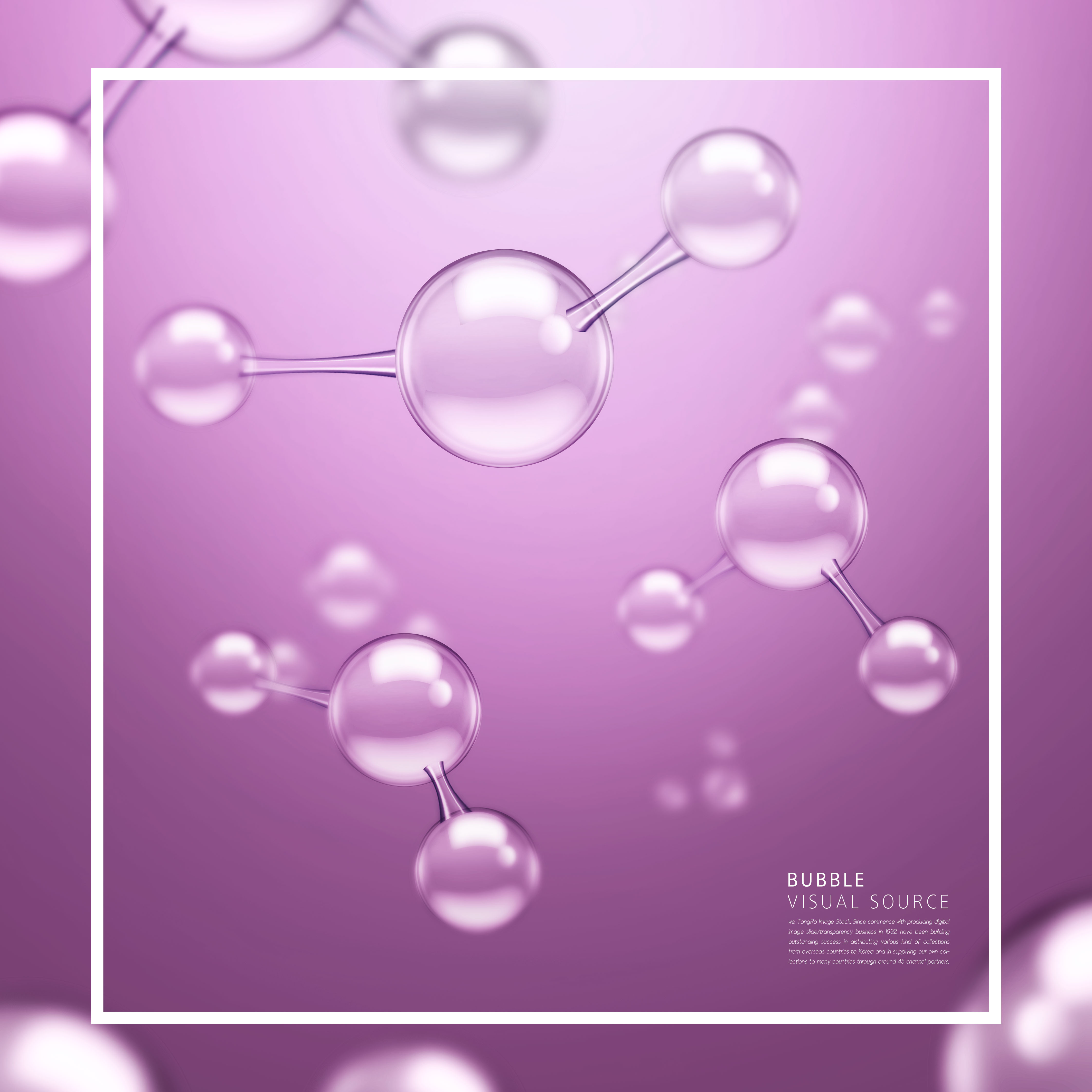 清新水分子结构海报图片psd素材合集插图(1)