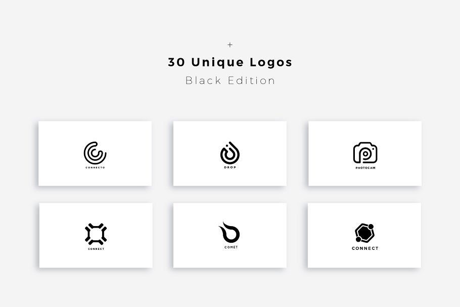 30个独特的预制Logo模板合集 30 Unique Premade Logos Pack插图(7)