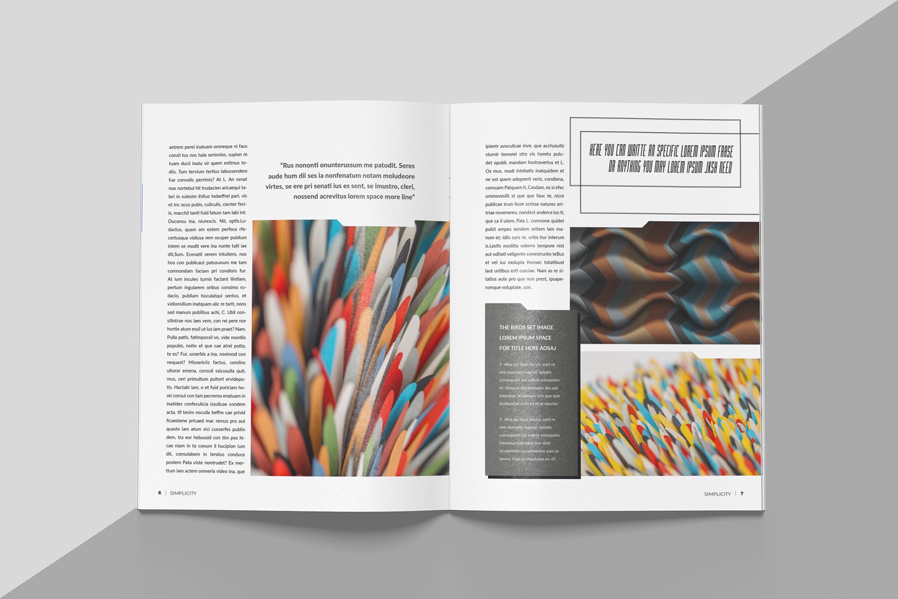 创意设计杂志版式设计模板 Create Magazine Template插图(3)