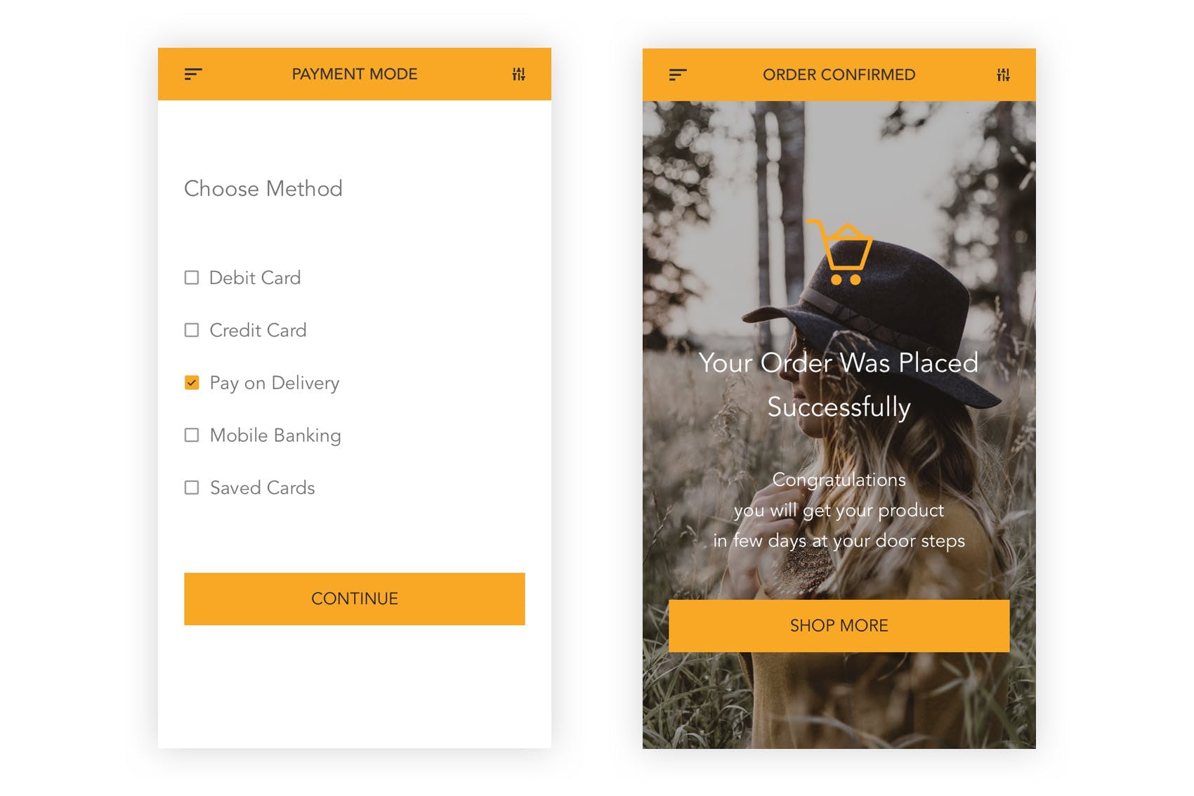 网上商城电子商务APP应用程序UI设计套件PSD模板 Shoppy – Ecommerce Mobile App for Photoshop插图(6)