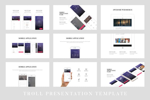 SWTO行业分析PPT幻灯片模板 Troll – Powerpoint Template插图(8)