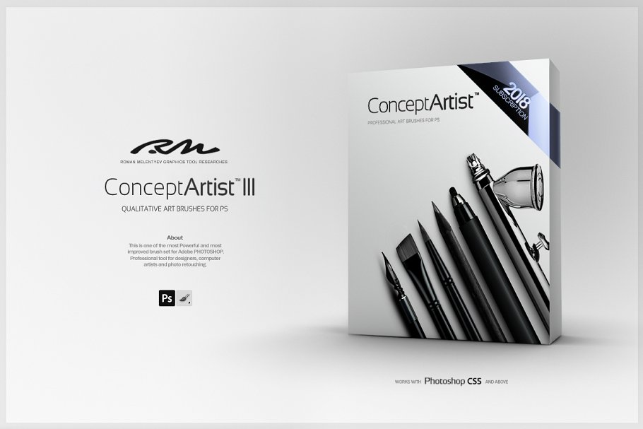 RM出品终极各种绘画笔刷 RM Concept Artist III (bundle)插图