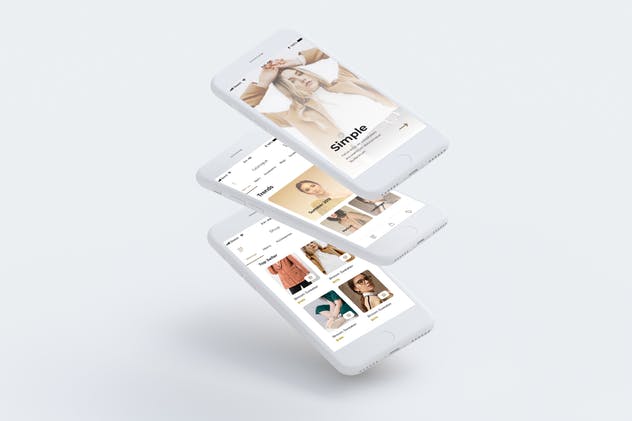在线商店电子商务APP应用程序UI套件 One Shopping – Shop Mobile App Ui Kit插图(3)