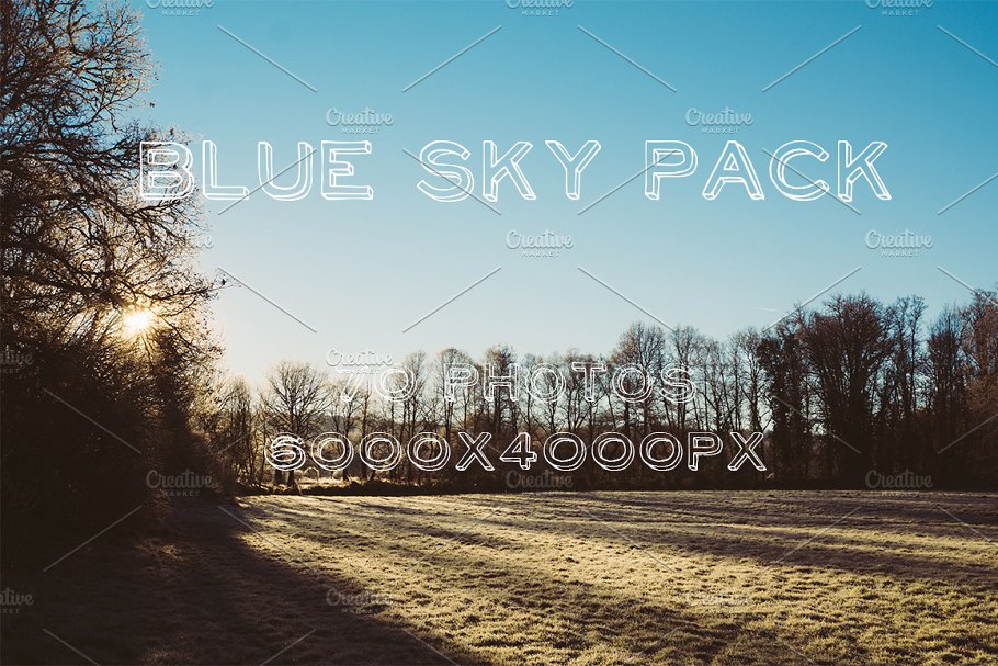 高清蓝天景观照片合集 Blue Sky Photo Pack插图(2)