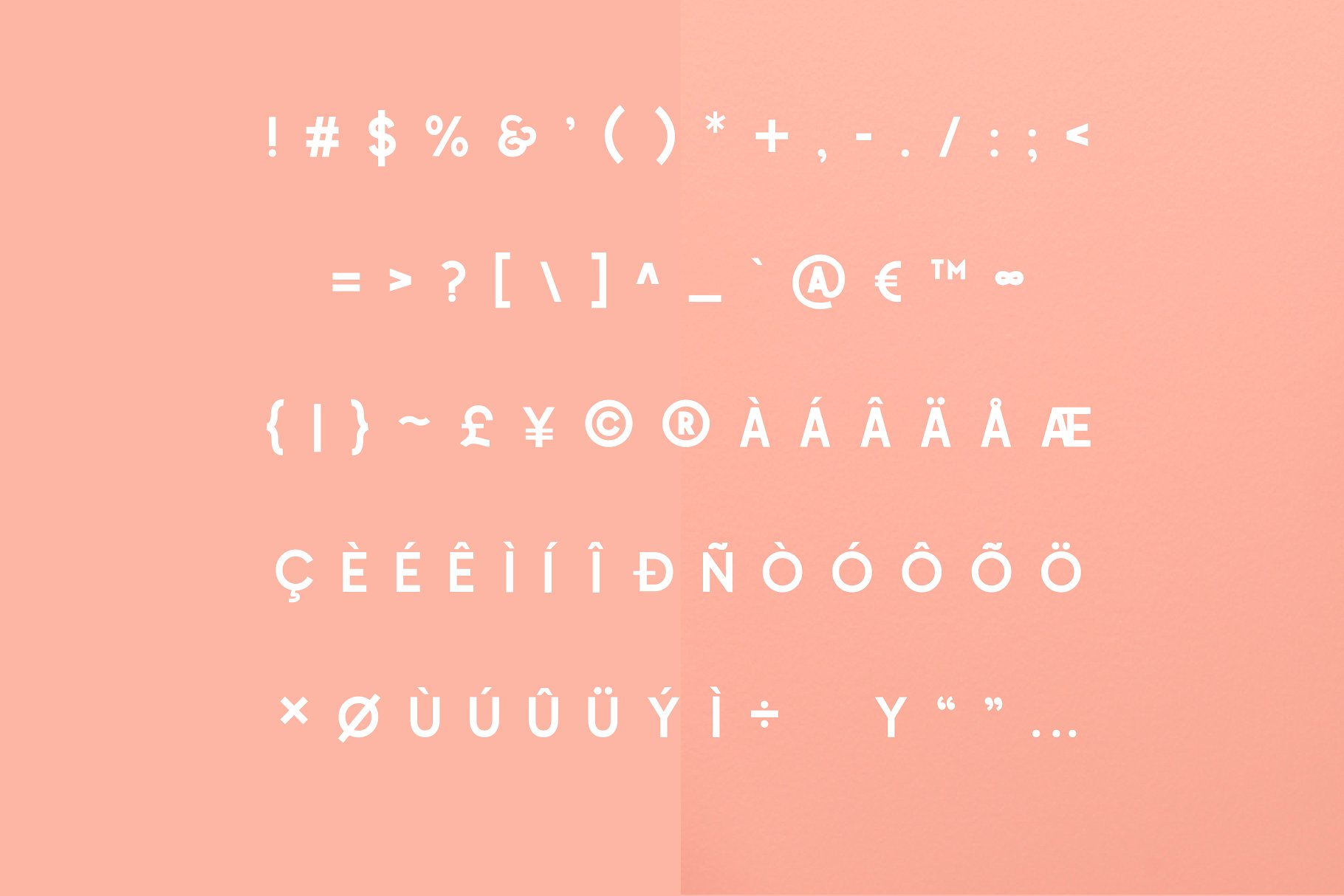 大胆堆叠无衬线英文字体 Quirk – Fun Display Font插图(5)
