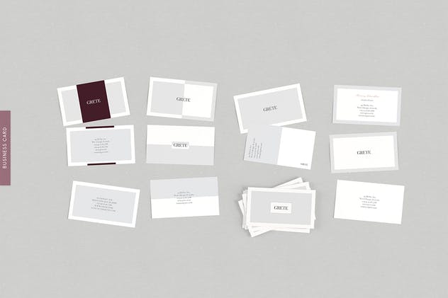 企业品牌VI设计模板合集 Grete Brand Identity Pack插图(5)