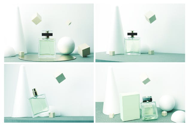 香水外观设计样机模板 Perfume Mockup插图(5)