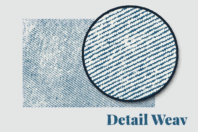 经典蓝色牛仔背景纹理包 Denim Texture Pack 1.4插图(5)