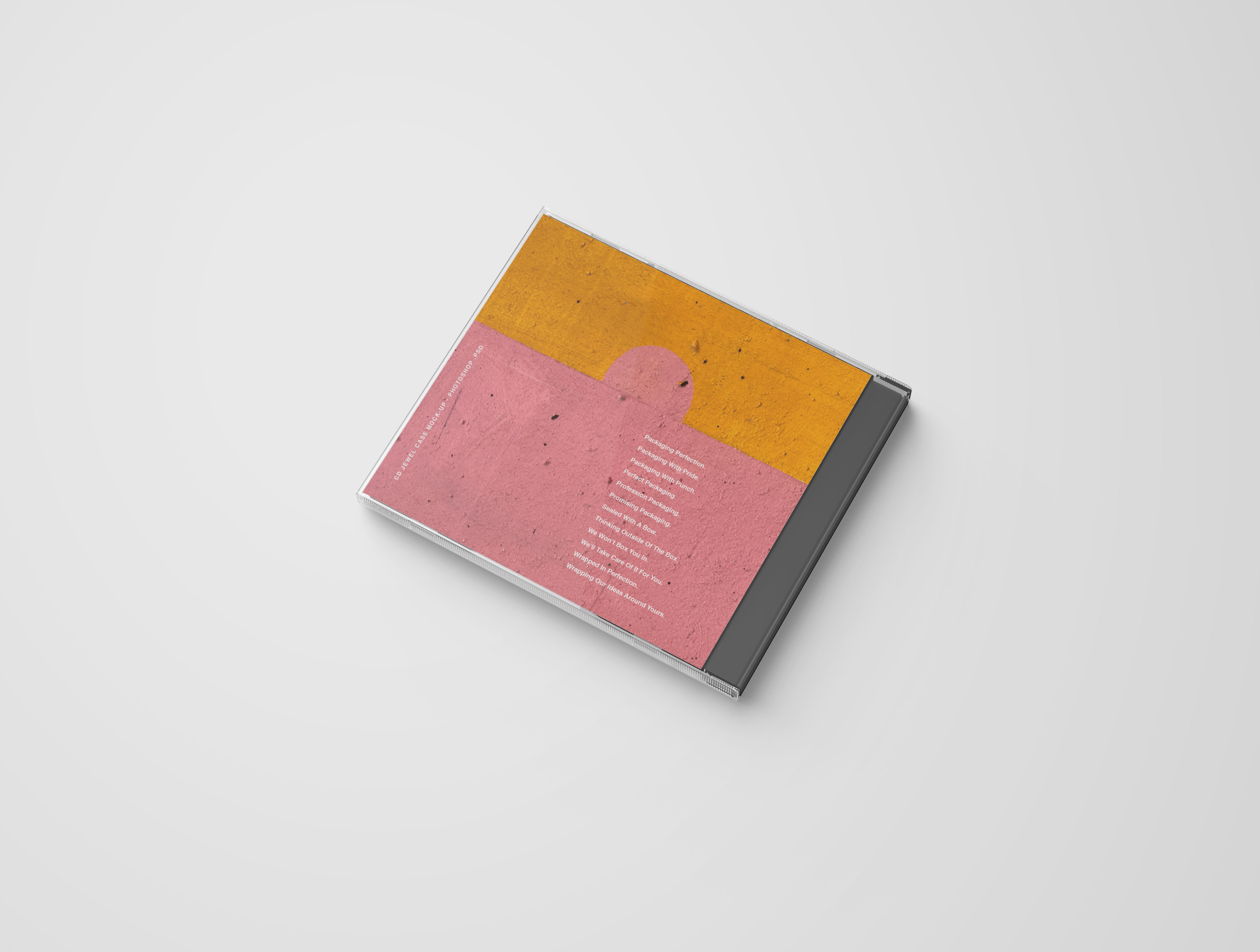 音乐CD光盘&包装盒封面展示样机插图(6)